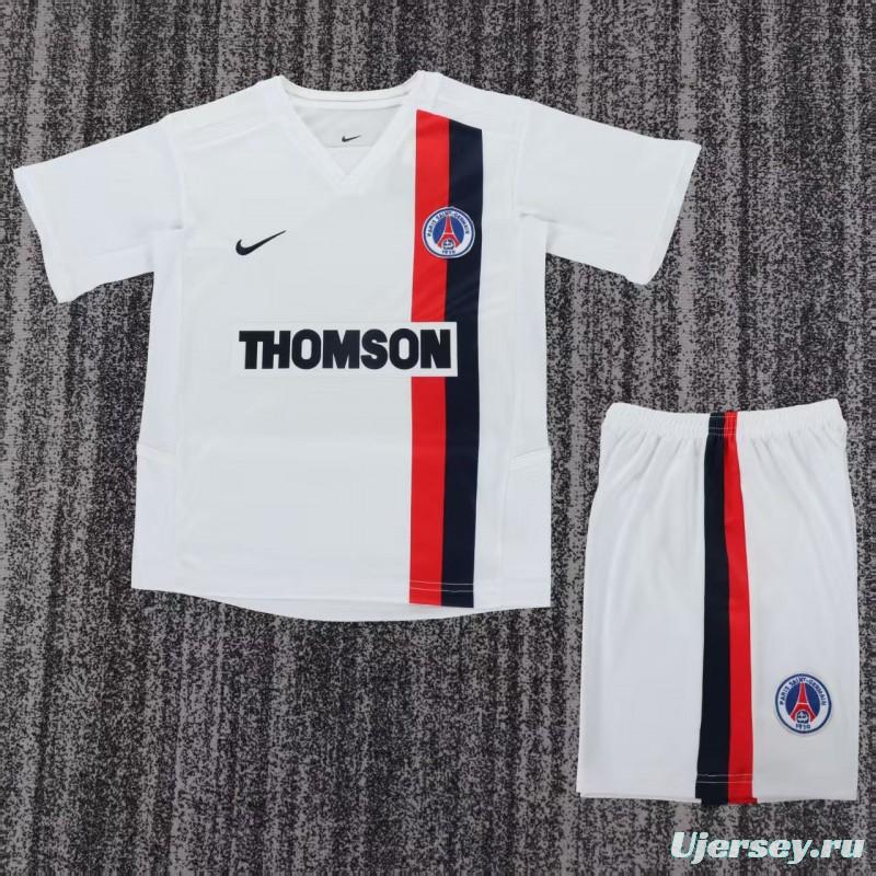 Retro Kids 02/03 PSG/Paris Saint-Germain Away Jersey