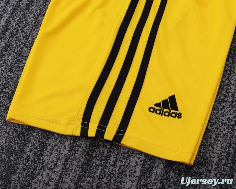 Retro Kids 11/12 Real Madrid Yellow Goalkeeper Jersey