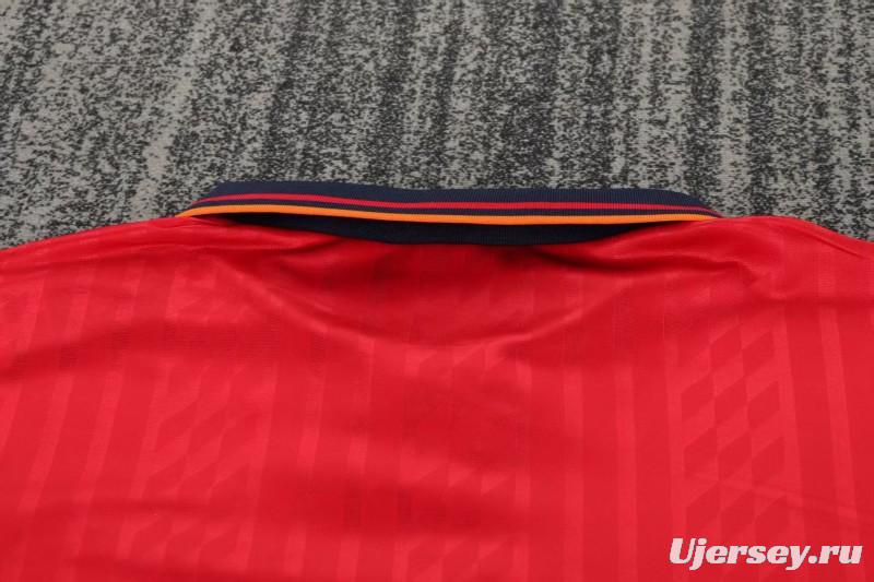 Retro Kids 1994 Spain Home Jersey