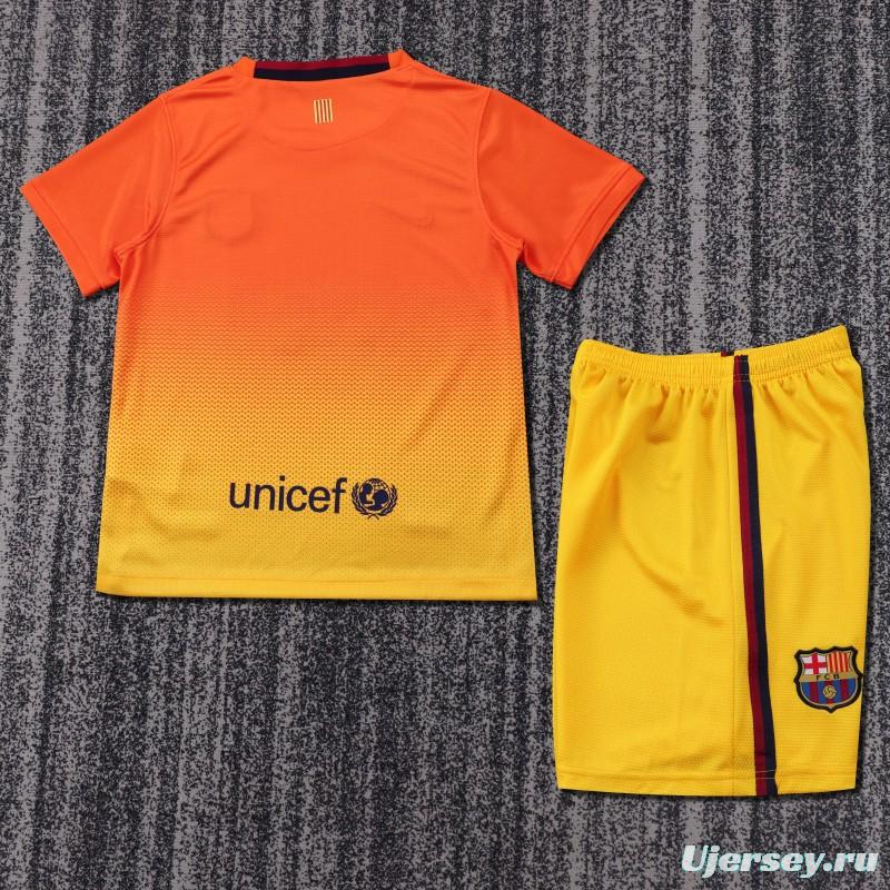 Retro Kids 12/13 FC Barcelona Away Jersey