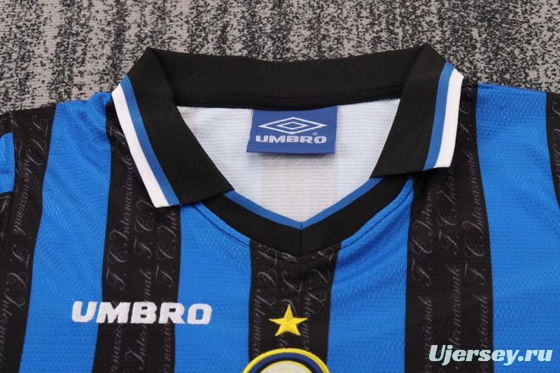 Retro Kids 97/98 Inter Milan Home Jersey
