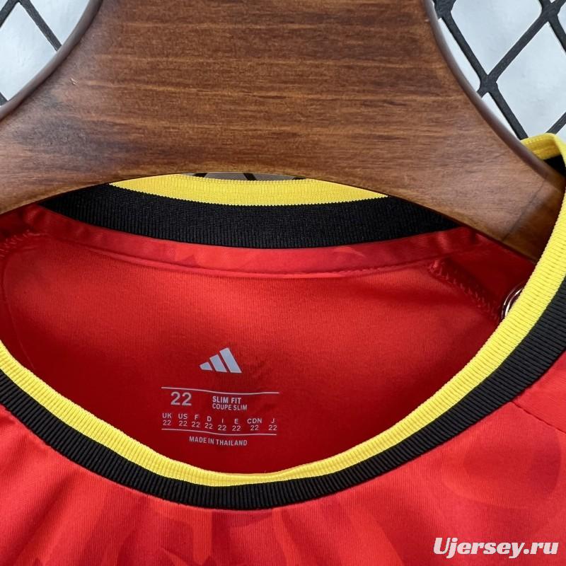 2026 Kids Belgium World Cup Home Kit