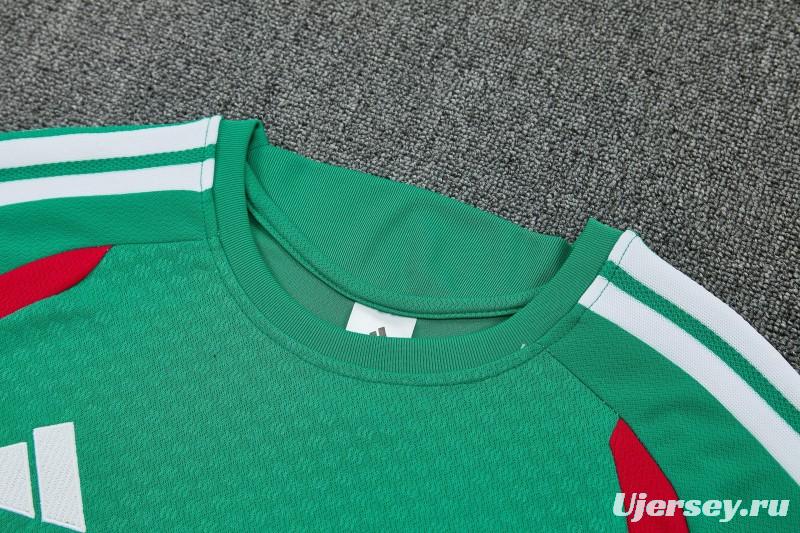 26/27 Algeria  Green Short Sleeve+Soccer Shorts