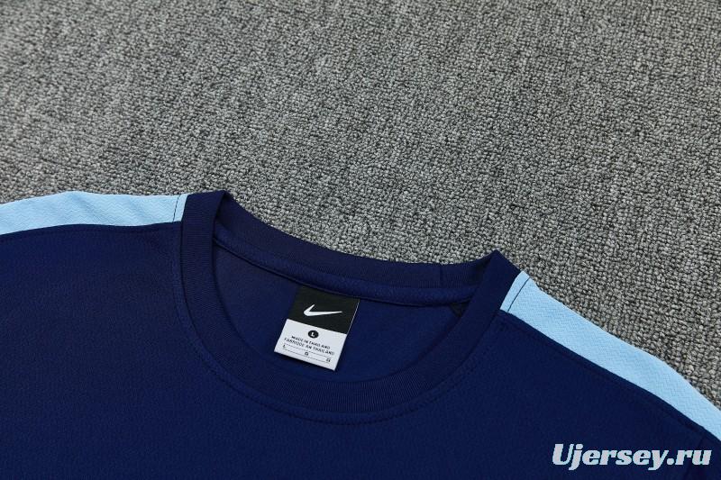 2026 England Navy Blue Short Sleeve + Soccer Shorts