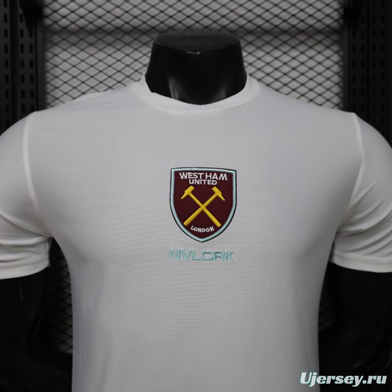 Player Version 26/27 West Ham United White Short Sleeve Training Jersey