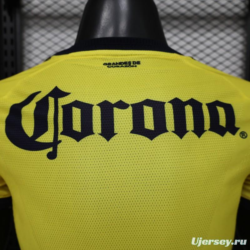 Player Version 26/27 Club América Yellow  Home Jersey
