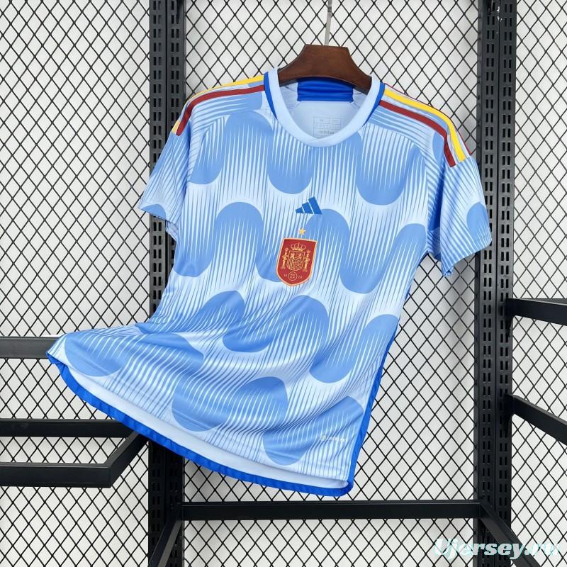 2022 Retro Spain World Cup Away Jersey