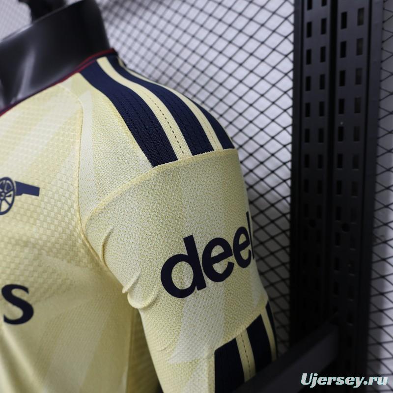 Player Version 26/27 Arsenal Yellow  Long Sleeve Jersey