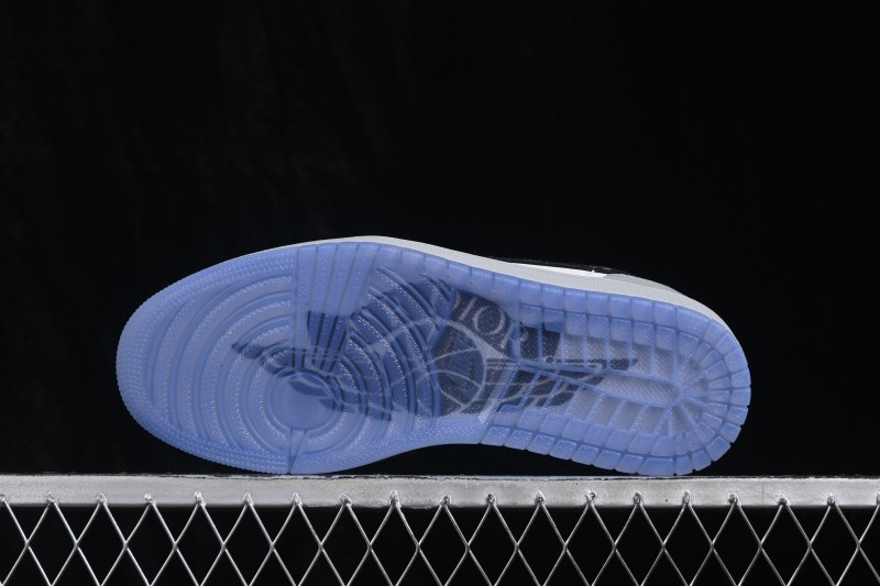 Dior x Air Jordan 1 Low AJ1 Collaboration Casual Basketball Shoes in White and Grey - CN8608-002