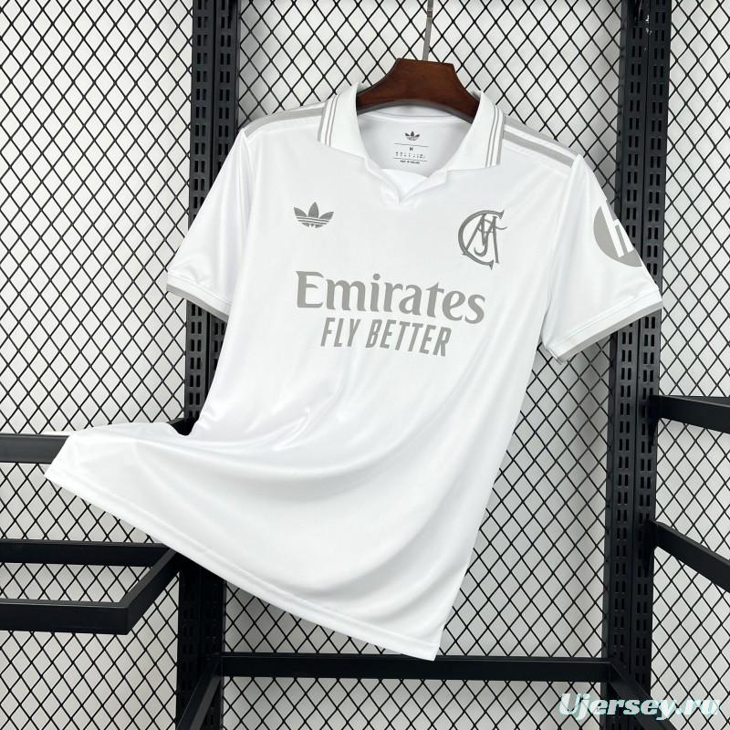 2026/27 Mens Real Madrid 125th Anniversary Jersey