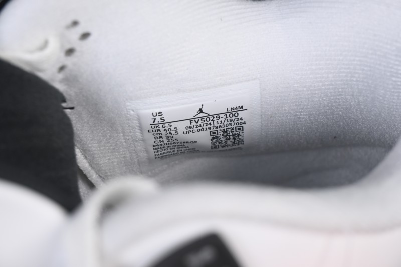Nike Air Jordan 4 Retro White Cement Basketball Shoes - FV5029-100