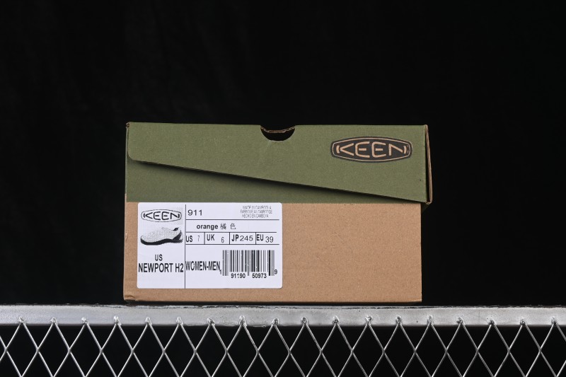 Keen Jasper Retro Street Style Outdoor Shoes in Orange - F.C3