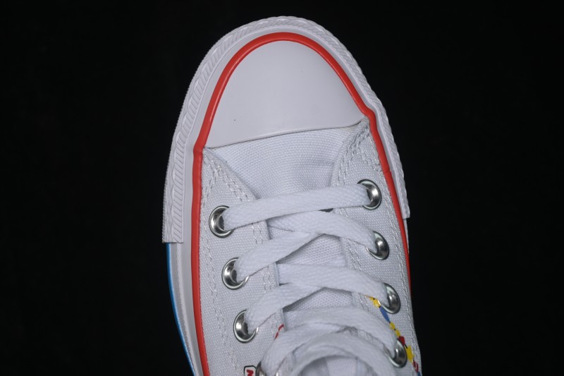 Converse ×Hello Kitty and Friends Picnic Chuck Taylor All Star Hi High-Top Casual Skate Shoes - A17699C