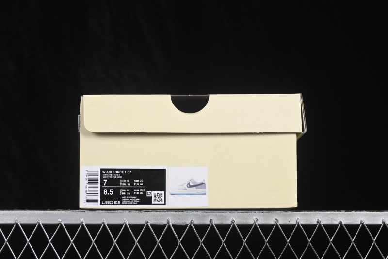 Nike Air Force 1 '07 Low Hand-Painted Graffiti Ice Island Prelude Casual Skateboarding Shoes - LJ8822-616