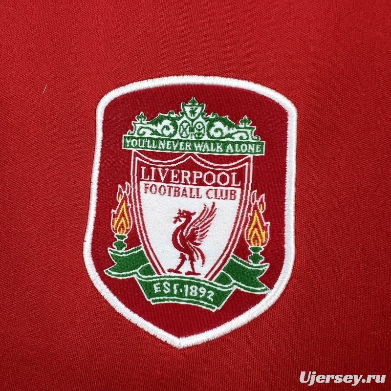 2002/04 Retro Liverpool Home Long Sleeve Jersey