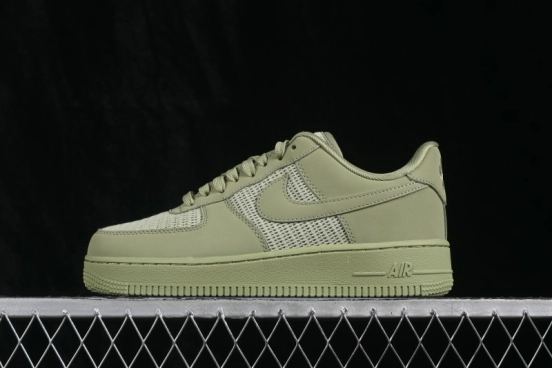 Nike Air Force 1 '07 Low Retro Basketball Sneakers with Leather Upper - II9807-300