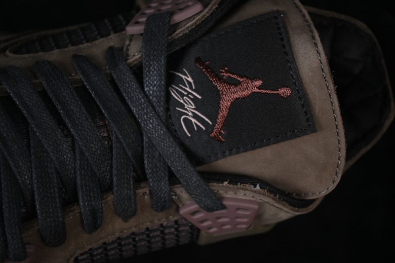 Nike A Ma Maniere x Air Jordan 4 Retro Dark Mocha Basketball Shoes - IF3102-200