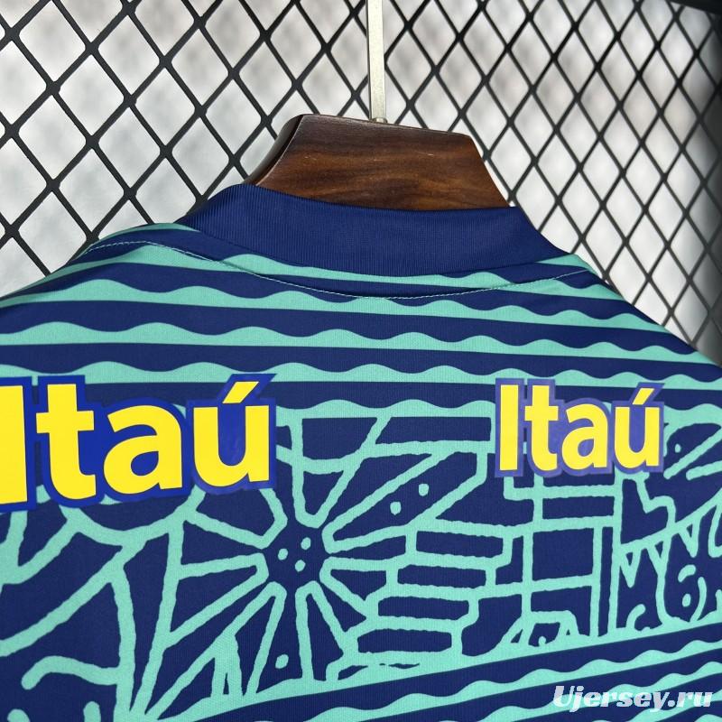 2024 Retro Brazil Pre-Match Jersey