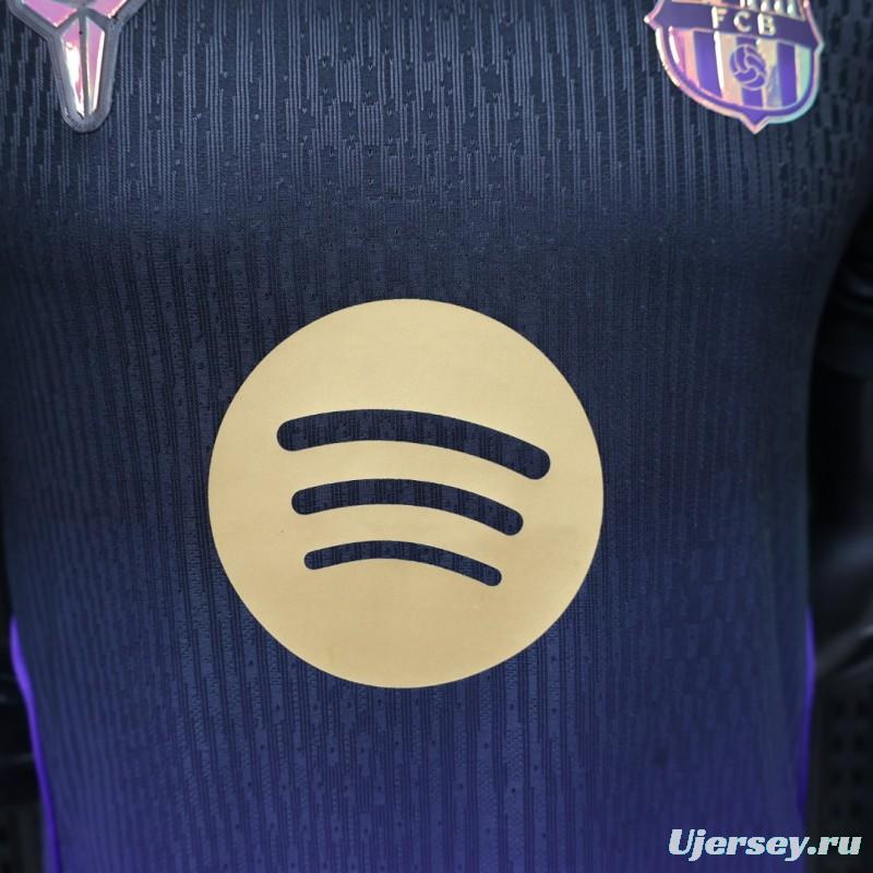 Player Version 26/27 FC Barcelona × Kobe Black & Purple  Special Edition Jersey