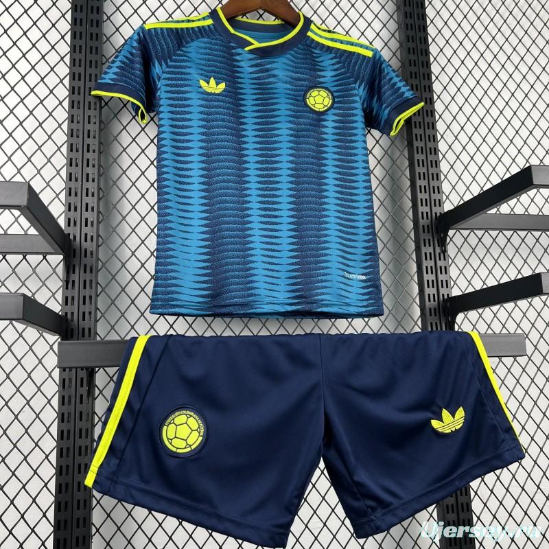 2026 Kids Colombia World Cup Away Kit