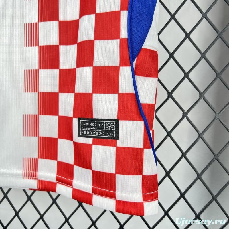 2026 Kids Croatia World Cup Home Kit