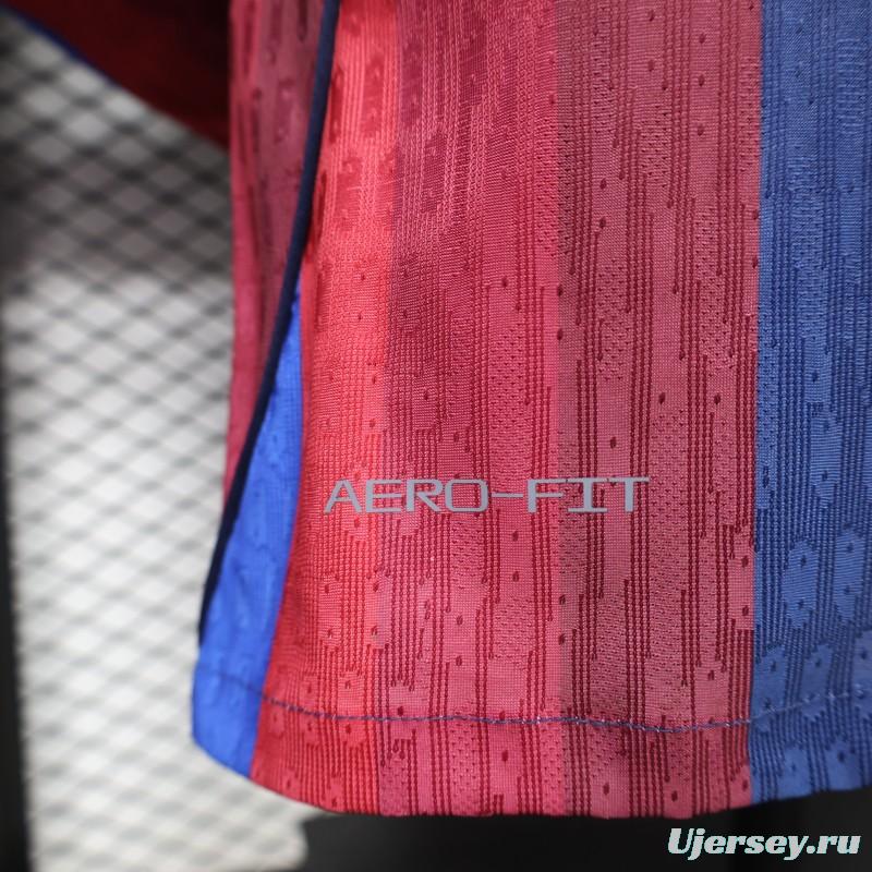 Player Version 26/27 Barcelona Long Sleeve Home Jersey