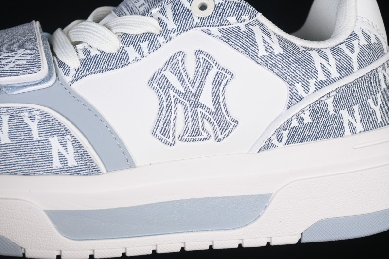 New York MLB Chunky Liner Pocket Monogram High-Top Thick-Soled Running Shoes - 3ASXM026N50BRL