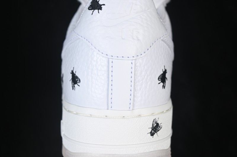 Nike Air Force 1 '07 Low "Fly Pack" Retro Basketball Sneakers with Premium Full-Grain Leather - IM3081-100