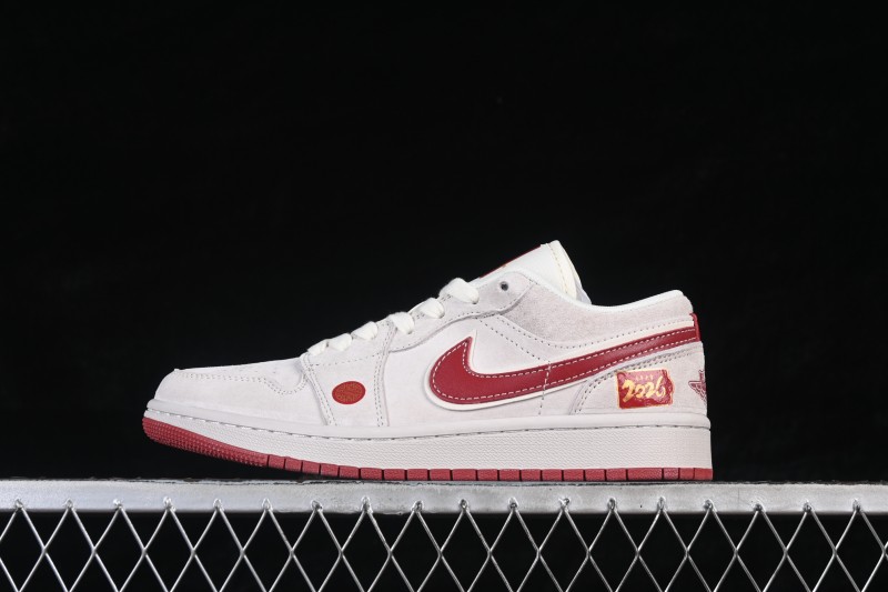 Nike Air Jordan 1 Low AJ1 Year of the Horse Limited Edition High-End Custom Low-Top Retro Basketball Shoes - SM6668-513