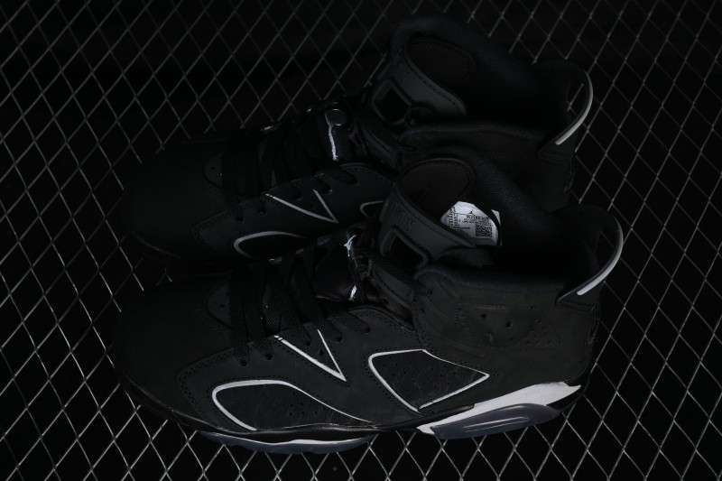 Nike Air Jordan 6 Retro Running Shoes with Premium Suede Upper and 3M Reflective Accents - IR2266-010