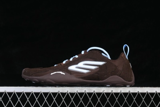Balenciaga Monday Ultra Sneaker Leather Round-Toe Lace-Up Low-Top Lifestyle Shoes - WMNDI2994