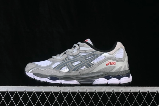 Asics Gel-Kayano Retro Running Shoes with Breathable Suede and Mesh Upper - 1201A789-102