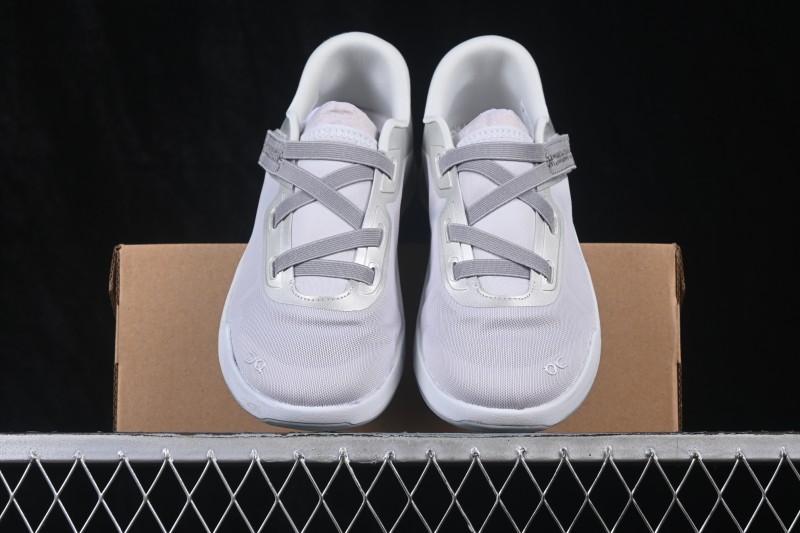 On Cloudnova Moon Comfortable Slip-Resistant Low-Top Casual Lifestyle Shoes Wolf Alloy