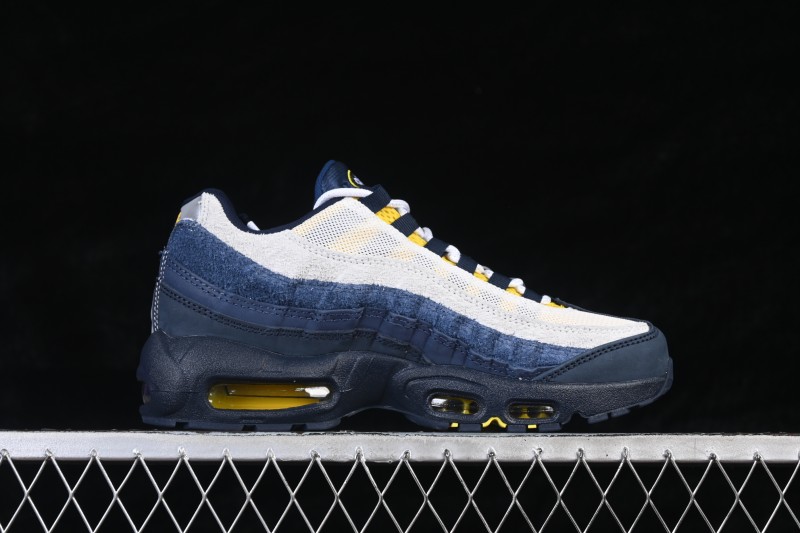 Nike Air Max 95 Retro Running Shoes with Visible Air Cushioning - HQ8492-400