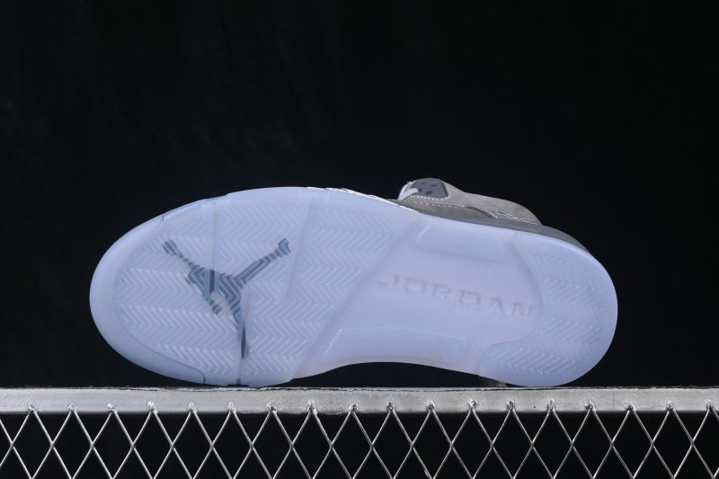 Air Jordan 5 Wolf Grey Basketball Shoes - DD0587-002
