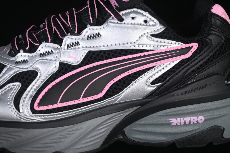 Puma Fade Nitro Running Shoes with Comfort Grip and Slip-Resistant Sole - 406203-13