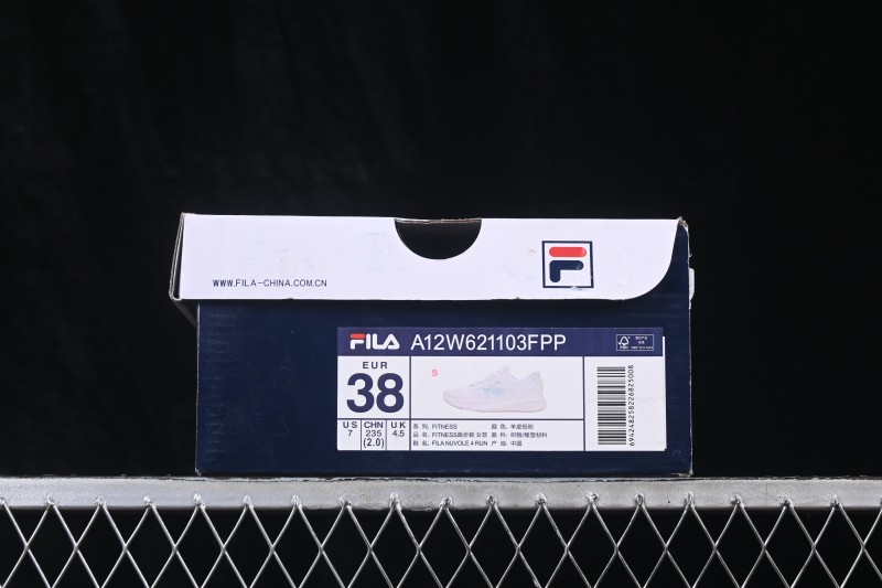 Fila Nuvole 4 Run Running Shoes with Cushioned Sole and Breathable Design - A12W621103FPP