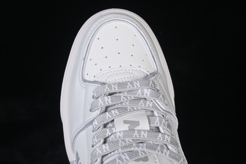 NY MLB Bigball Chunky Liner Denim Monogram New York Yankees Elevated Casual Sneakers - 3ASXM046N50GRL