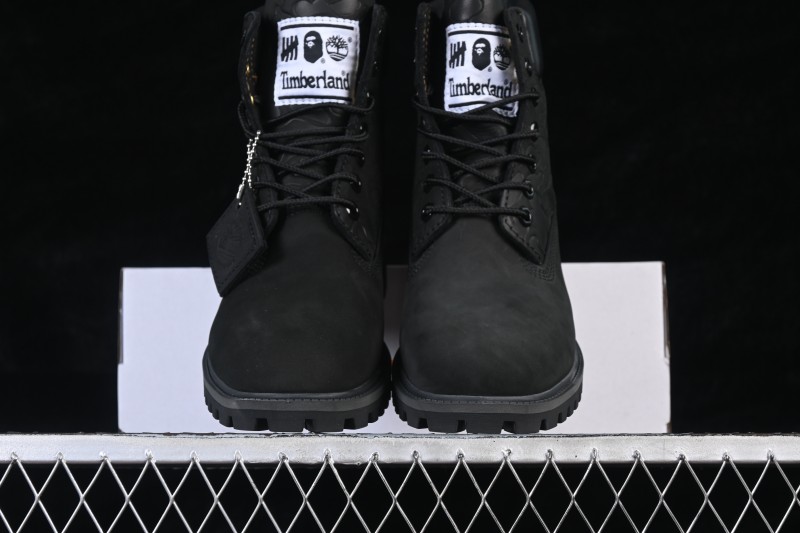 Timberland x Bape x Undefeated Three-Way Collaboration Limited Edition Boots - TB010061713