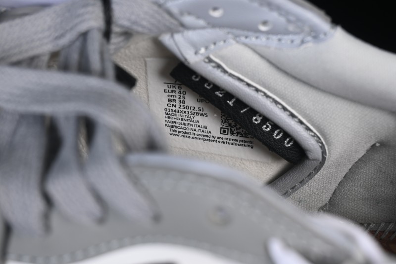 Dior x Air Jordan 1 Low AJ1 Collaboration Grey White Basketball Sneakers - CN8608-002