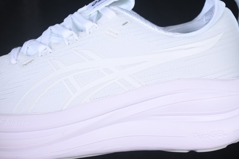 Asics Gel-Nimbus 28 Retro Casual Running Shoes with Breathable Cushioning and Durable Wear - 1011C127-100