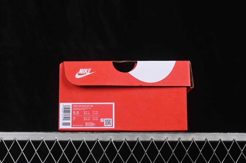Nike Air Max 95 OG Retro Running Shoes with Half-Sole Air Cushion - IM7410-001