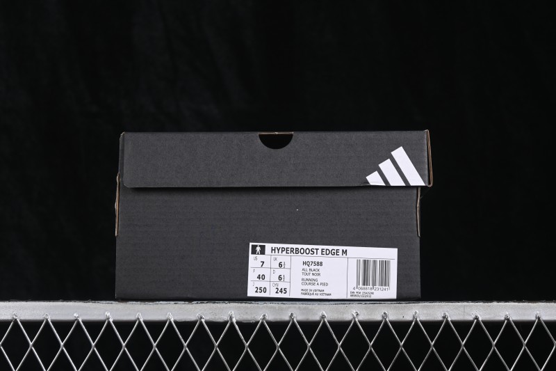 Adidas HyperBoost Edge Running Shoes with Bounce Cushioning and Breathable Mesh - HQ7588