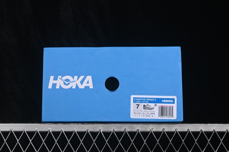 Hoka Mafate Speed 2 Ultralight Cushioned Trail Running Shoes with Vibram Outsole - 1126851 WTCB