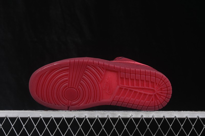 Nike Air Jordan 1 Low Retro Basketball Shoes with Gum Sole in Burgundy - IB7012-600