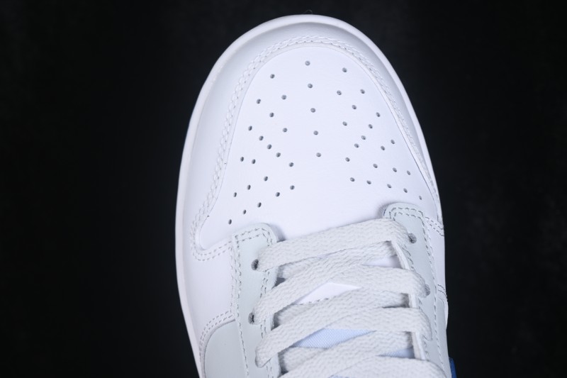 Nike SB Dunk Low White Grey Blue Low-Top Casual Skate Shoes - HF5441-118
