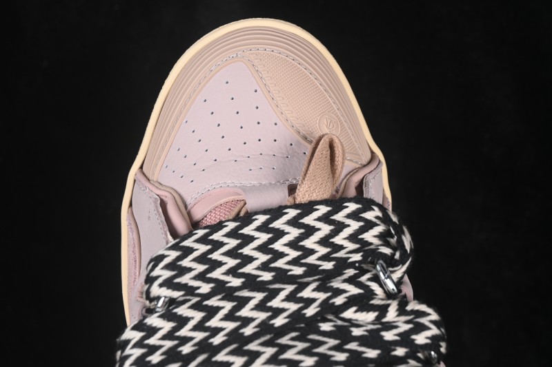 Lanvin Two-Tone Lace-Up Low-Top Lifestyle Casual Shoes - AJE5