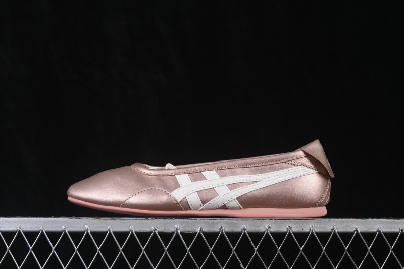 Onitsuka Tiger Gymnarina Stylish Premium Ballet-Inspired Mary Jane Shoes - 1182A754-700
