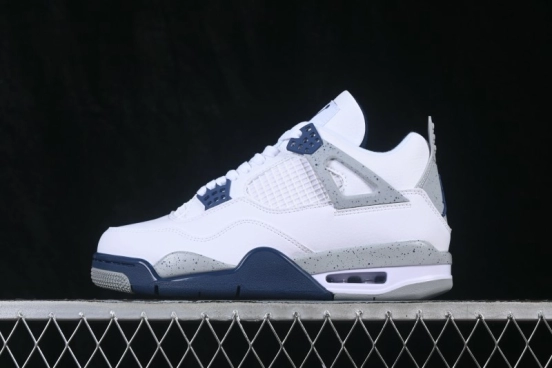 Nike Air Jordan 4 Retro Midnight Navy Basketball Shoes - DH6927-140