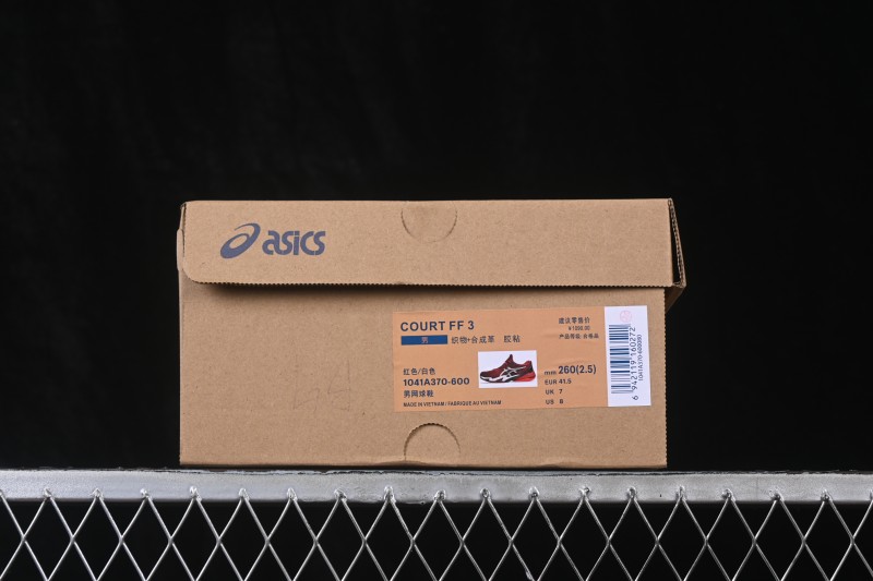 Asics Court FF 3 Novak Retro Breathable Cushioned Casual Running Shoes - 1041A370-600